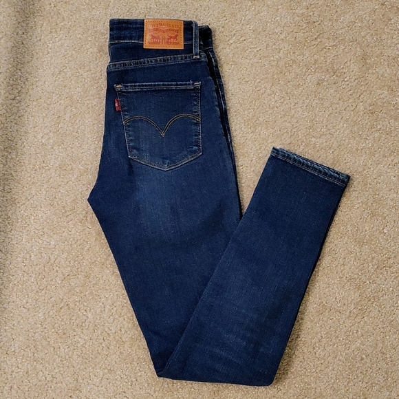 Levi's 721 High Rise Skinny Jeans - Picture 1 of 4